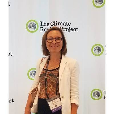 Elena Lioubimtseva at climate conference